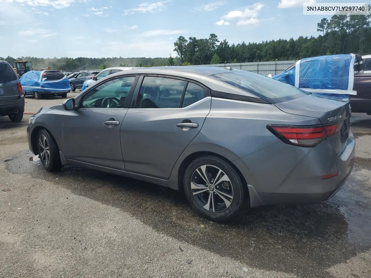 2020 Nissan Sentra Sv VIN: 3N1AB8CV7LY297740 Lot: 61919835