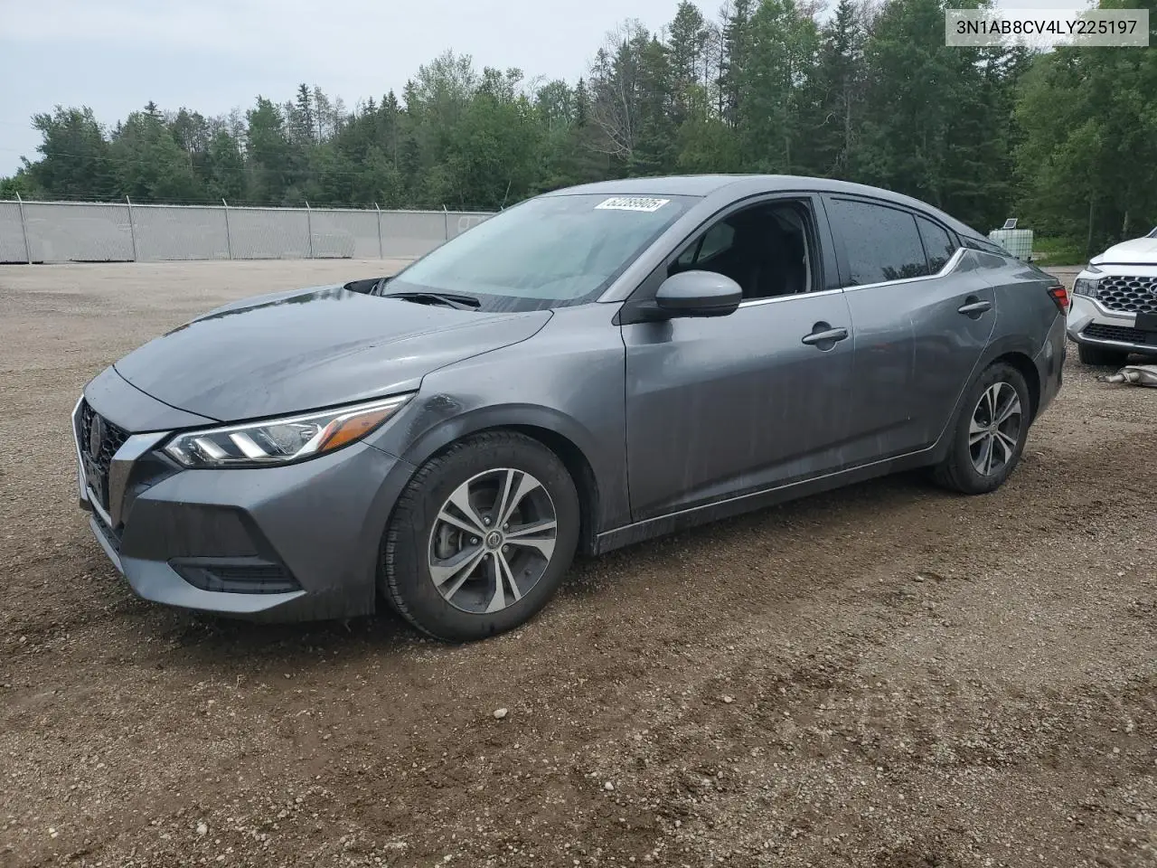 2020 Nissan Sentra Sv VIN: 3N1AB8CV4LY225197 Lot: 62289905