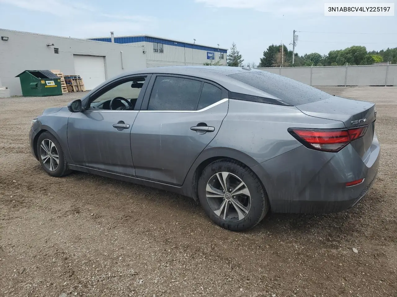 2020 Nissan Sentra Sv VIN: 3N1AB8CV4LY225197 Lot: 62289905
