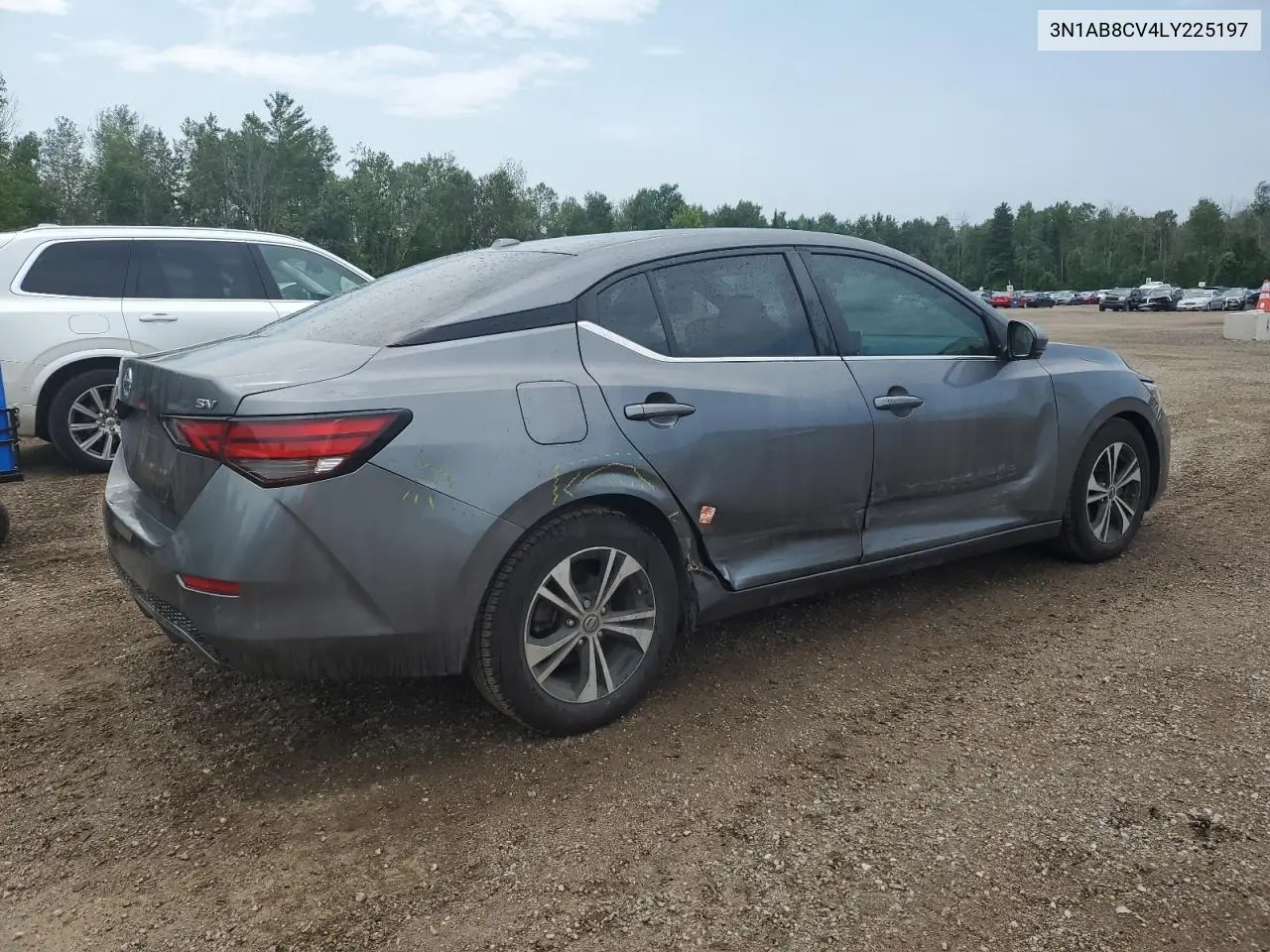 2020 Nissan Sentra Sv VIN: 3N1AB8CV4LY225197 Lot: 62289905