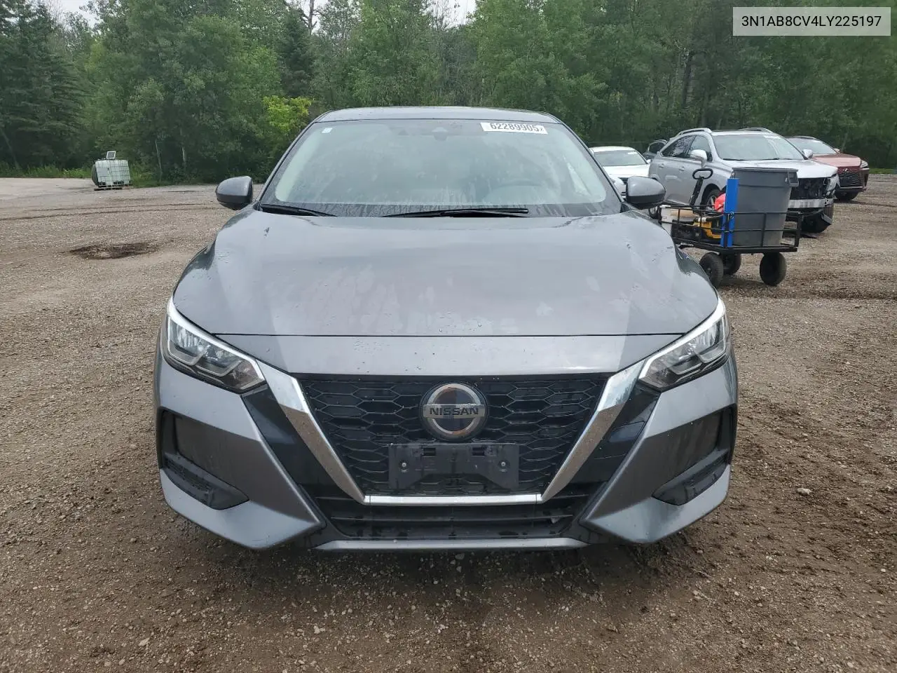 2020 Nissan Sentra Sv VIN: 3N1AB8CV4LY225197 Lot: 62289905