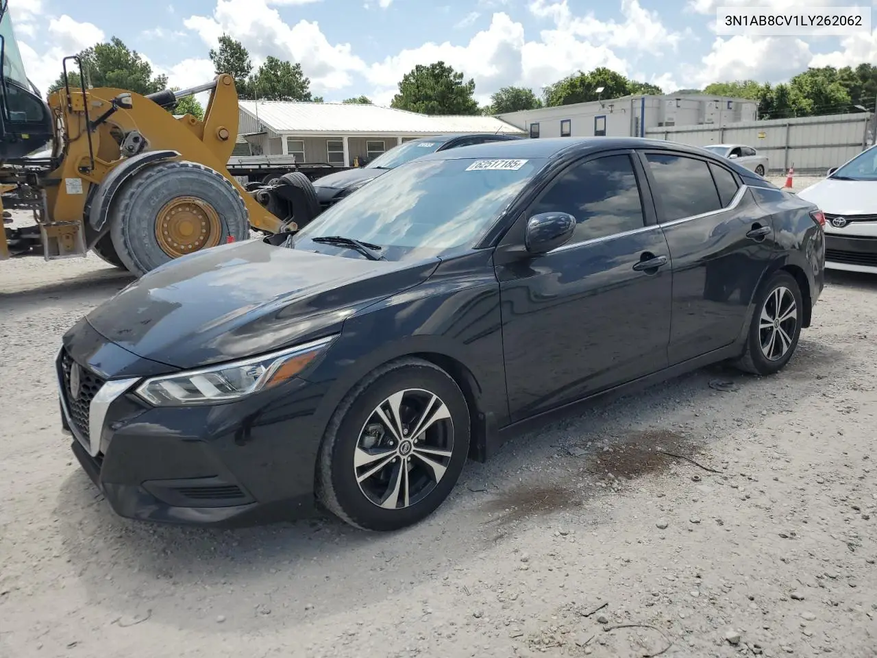 2020 Nissan Sentra Sv VIN: 3N1AB8CV1LY262062 Lot: 62517185