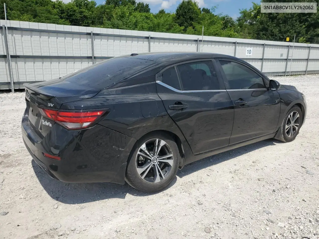 2020 Nissan Sentra Sv VIN: 3N1AB8CV1LY262062 Lot: 62517185