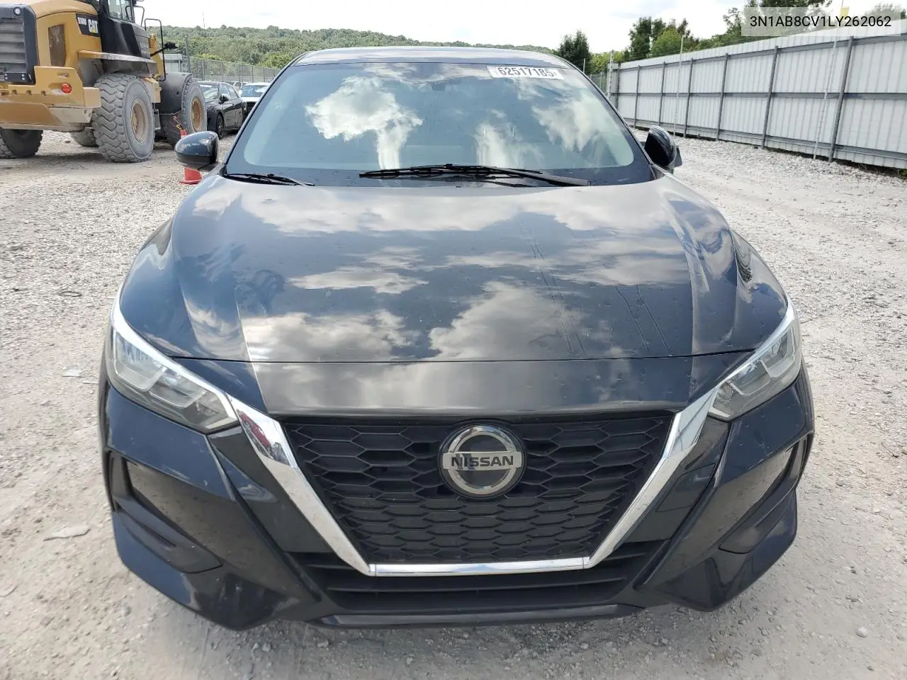 2020 Nissan Sentra Sv VIN: 3N1AB8CV1LY262062 Lot: 62517185