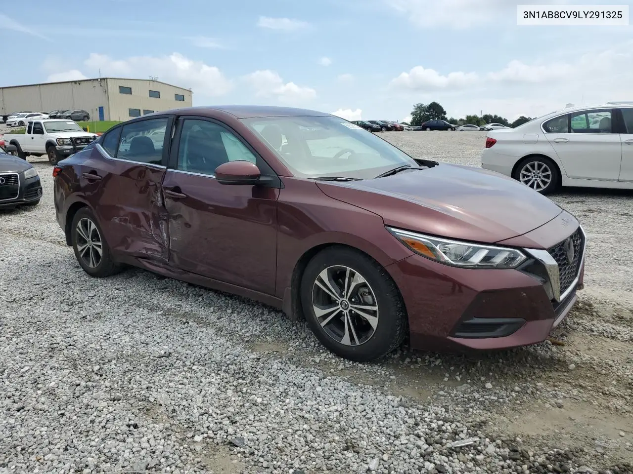 2020 Nissan Sentra Sv VIN: 3N1AB8CV9LY291325 Lot: 62533335