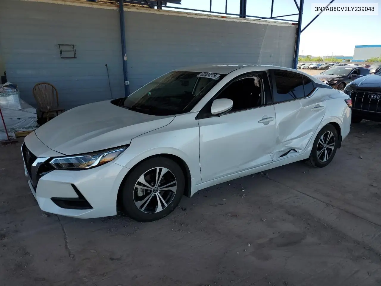 2020 Nissan Sentra Sv VIN: 3N1AB8CV2LY239048 Lot: 62609815