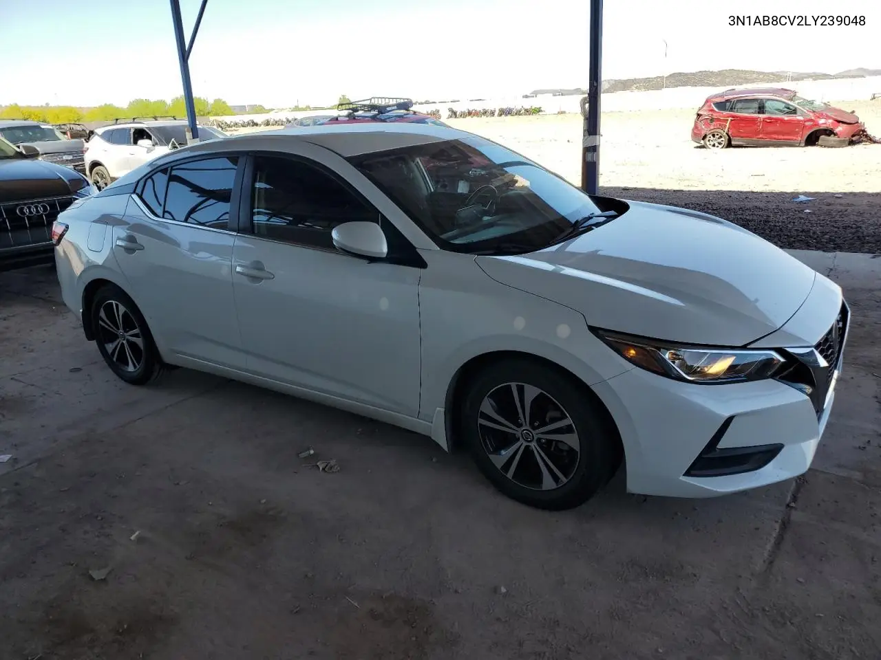 2020 Nissan Sentra Sv VIN: 3N1AB8CV2LY239048 Lot: 62609815