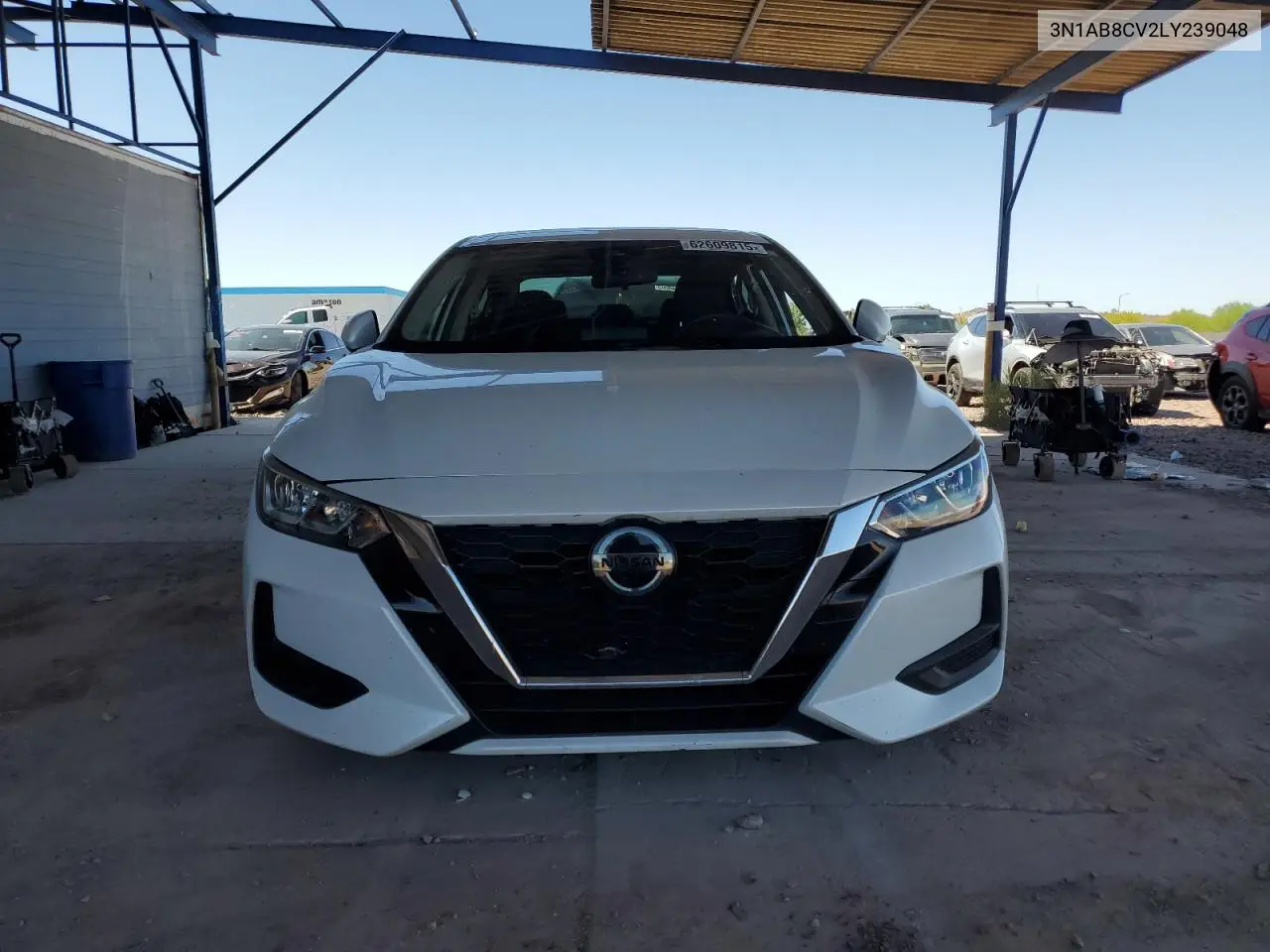 2020 Nissan Sentra Sv VIN: 3N1AB8CV2LY239048 Lot: 62609815