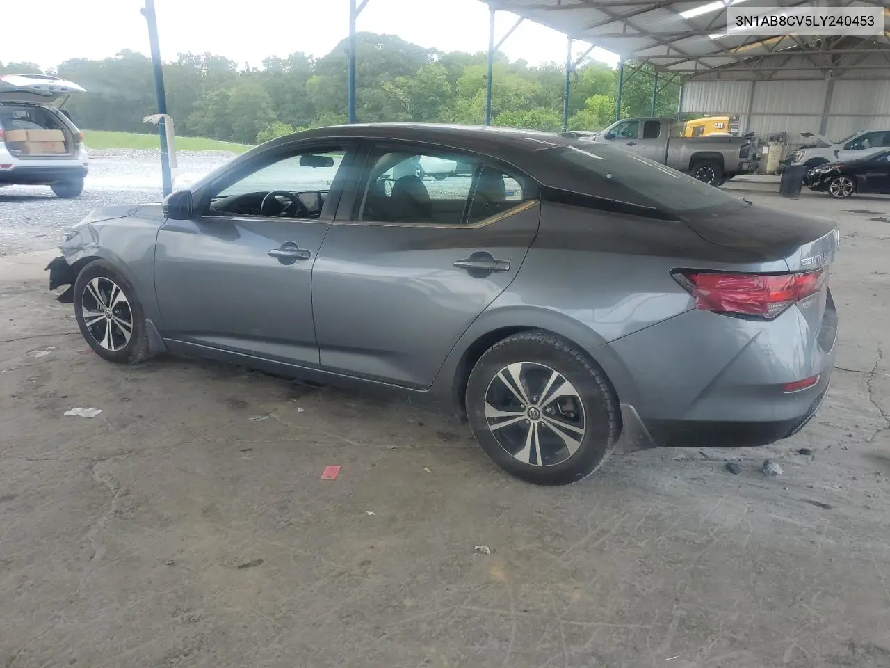 2020 Nissan Sentra Sv VIN: 3N1AB8CV5LY240453 Lot: 62636605