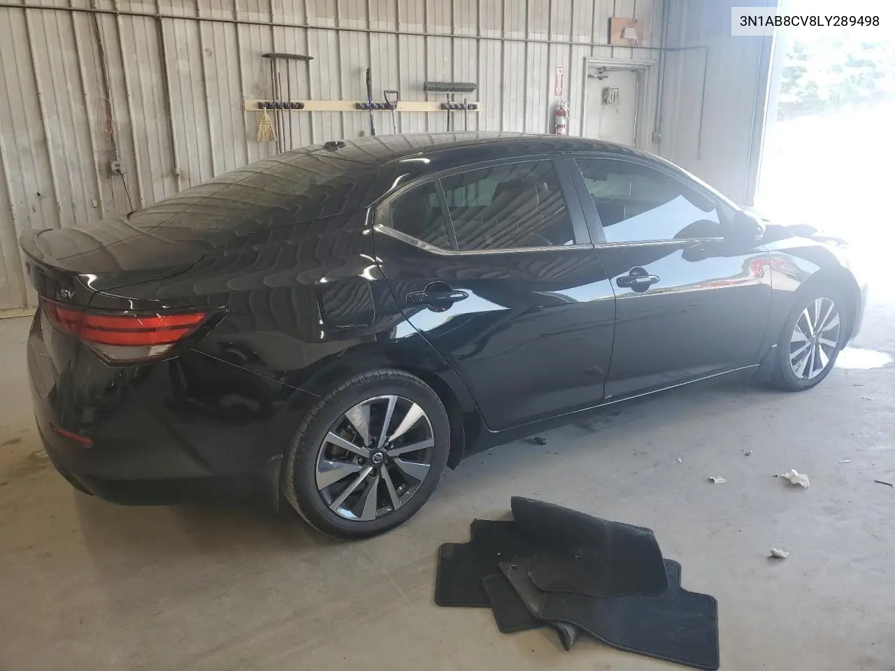 2020 Nissan Sentra Sv VIN: 3N1AB8CV8LY289498 Lot: 62646785