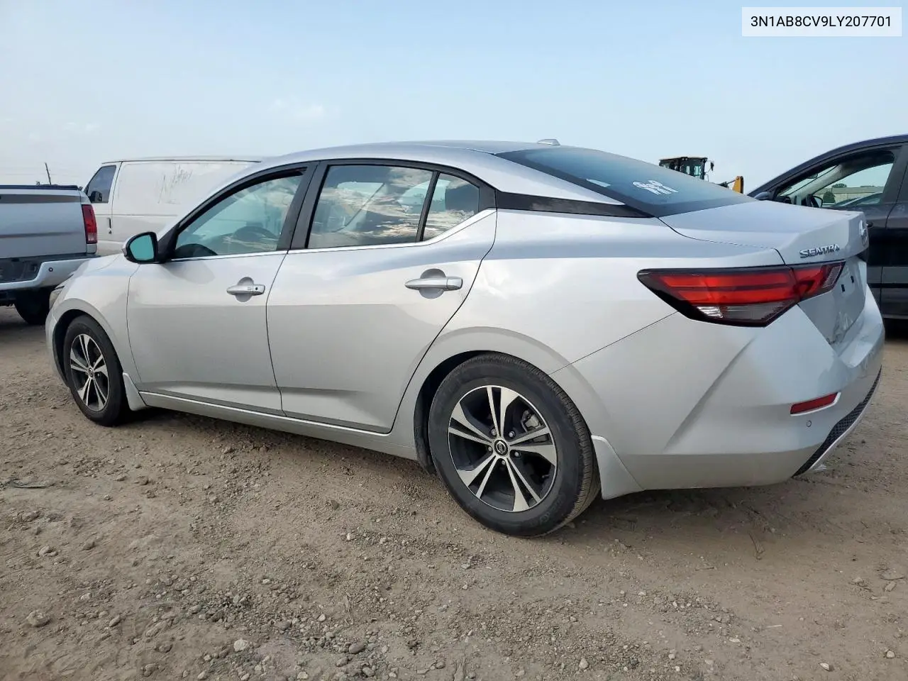 2020 Nissan Sentra Sv VIN: 3N1AB8CV9LY207701 Lot: 62730665