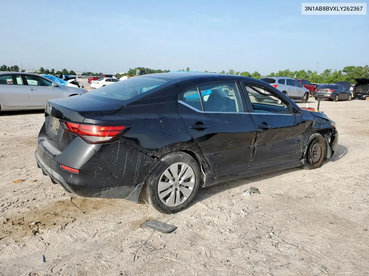 2020 Nissan Sentra S VIN: 3N1AB8BVXLY262367 Lot: 62903285