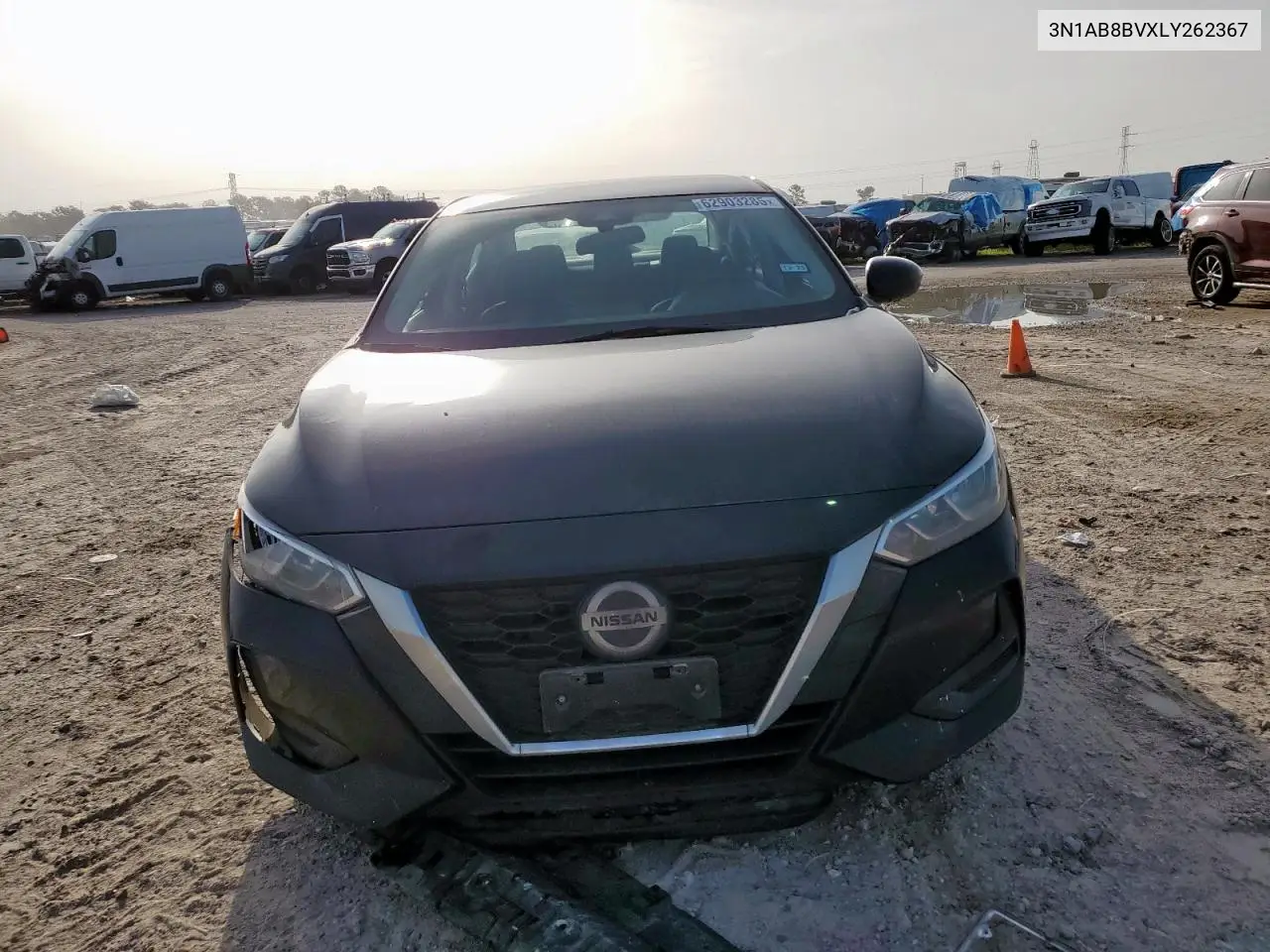 2020 Nissan Sentra S VIN: 3N1AB8BVXLY262367 Lot: 62903285