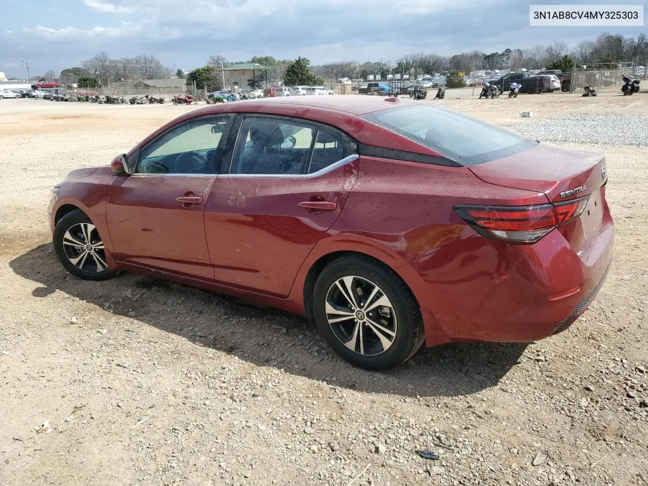 2021 Nissan Sentra Sv VIN: 3N1AB8CV4MY325303 Lot: 48811085