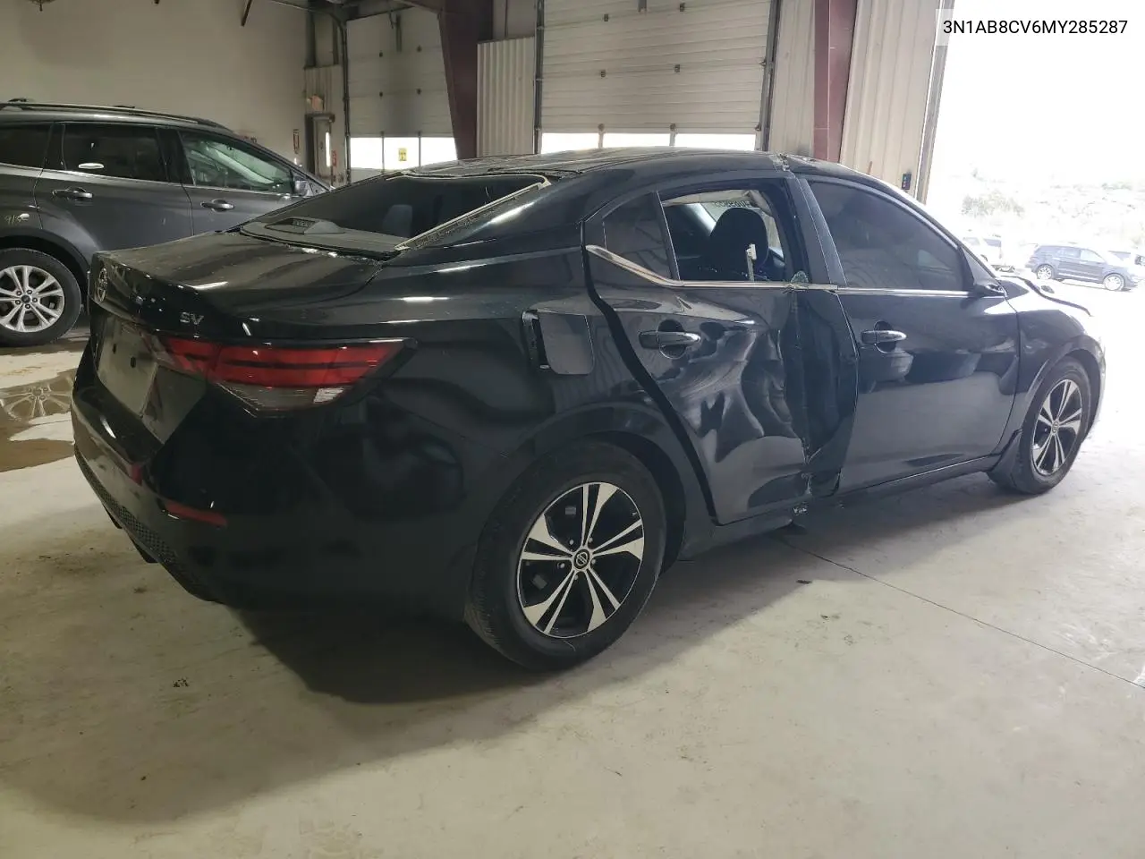 2021 Nissan Sentra Sv VIN: 3N1AB8CV6MY285287 Lot: 54089955
