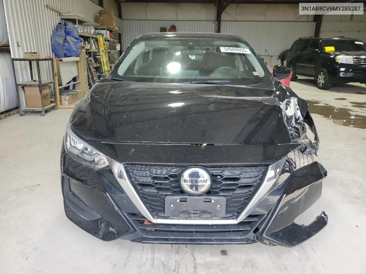 2021 Nissan Sentra Sv VIN: 3N1AB8CV6MY285287 Lot: 54089955