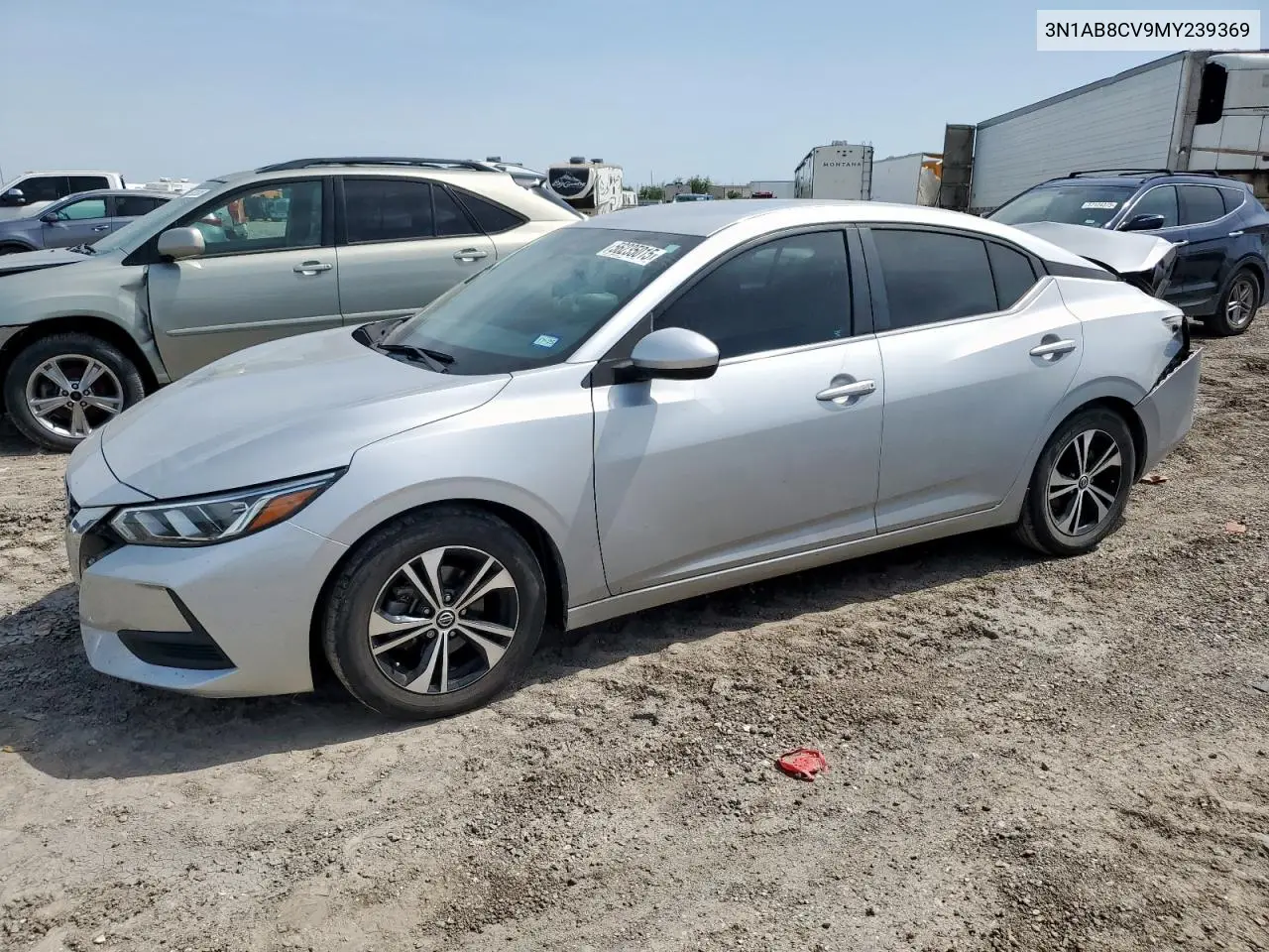 3n1ab8cv9my239369 3N1AB8CV9MY239369 2021 Nissan Sentra Sv