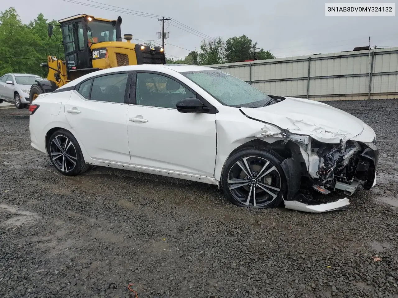2021 Nissan Sentra Sr VIN: 3N1AB8DV0MY324132 Lot: 56547225