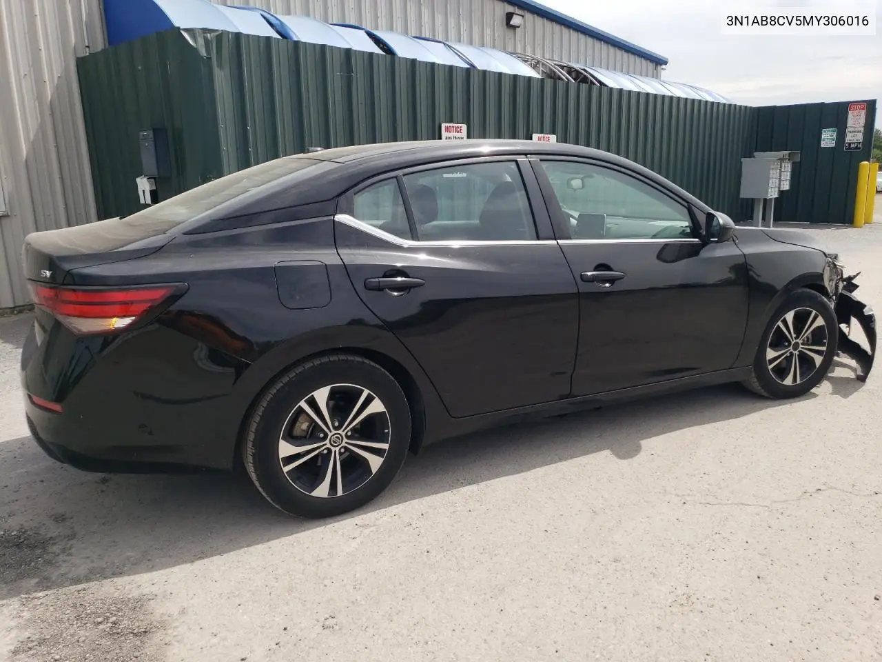 2021 Nissan Sentra Sv VIN: 3N1AB8CV5MY306016 Lot: 56729165