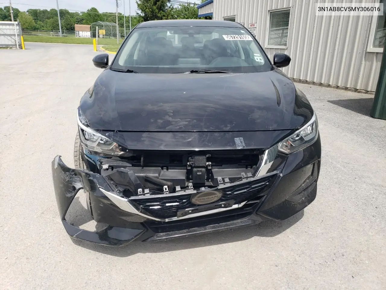 2021 Nissan Sentra Sv VIN: 3N1AB8CV5MY306016 Lot: 56729165
