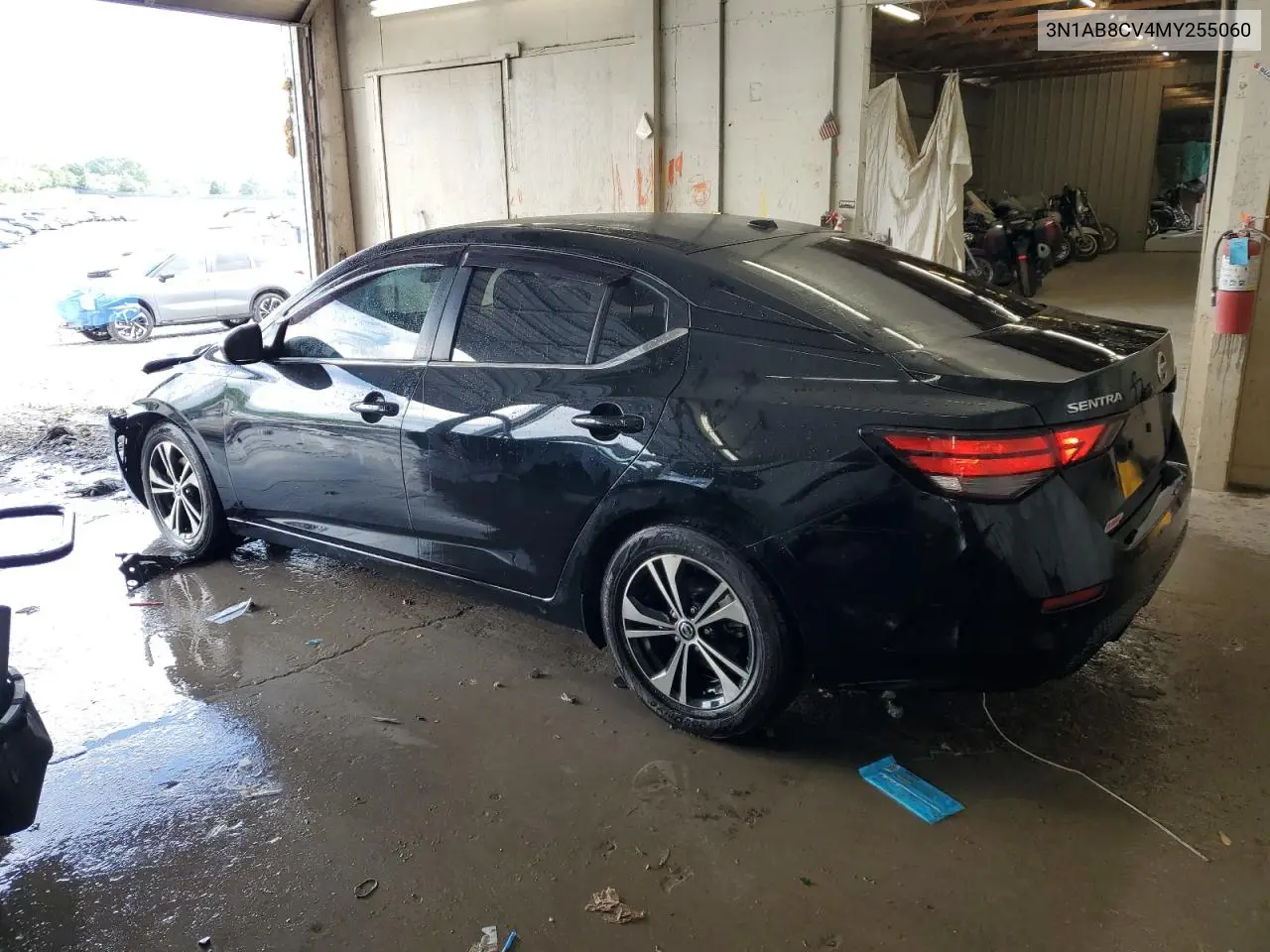 2021 Nissan Sentra Sv VIN: 3N1AB8CV4MY255060 Lot: 56743025