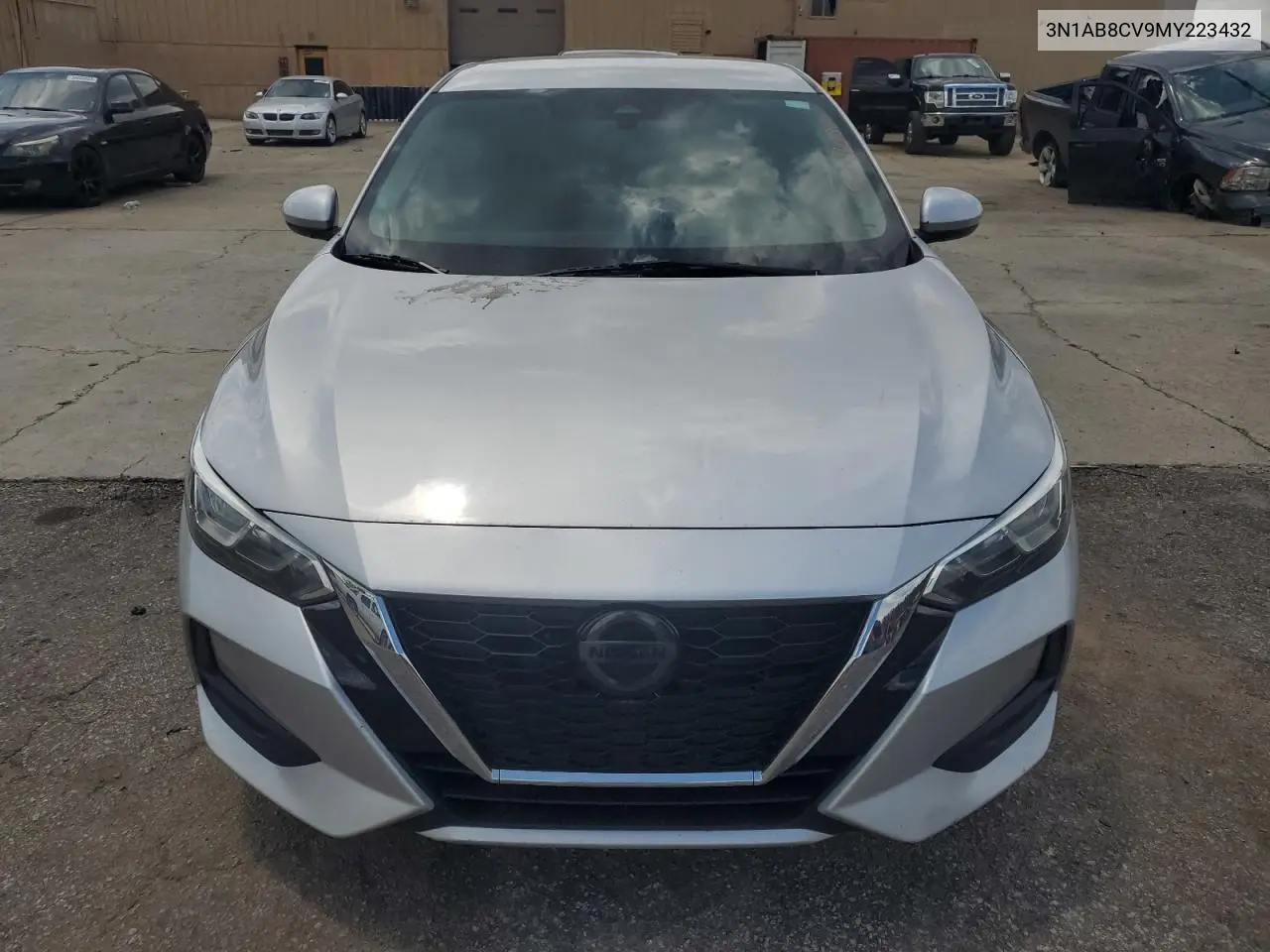 2021 Nissan Sentra Sv VIN: 3N1AB8CV9MY223432 Lot: 56841635