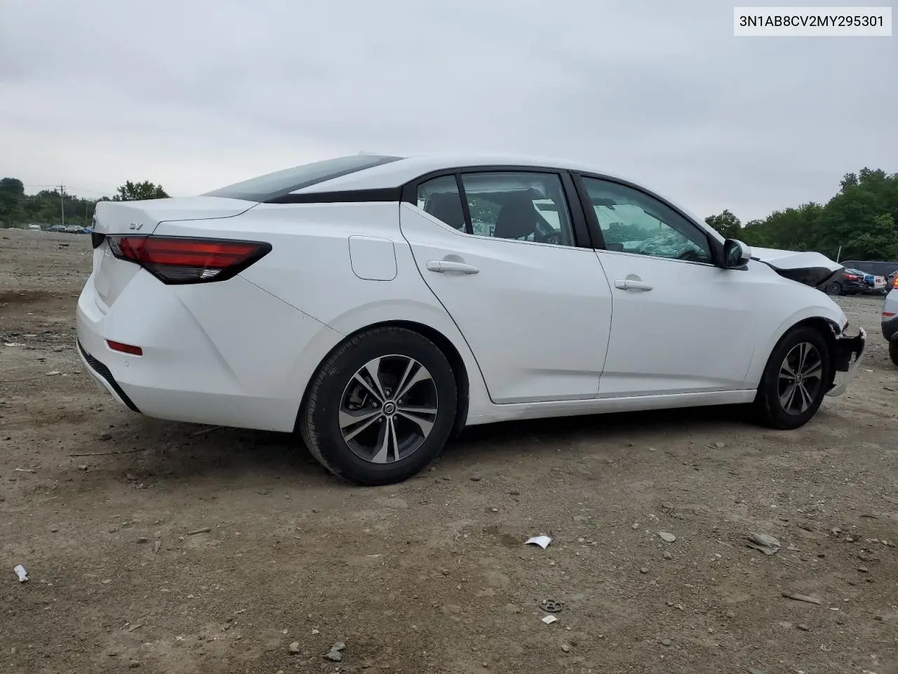 2021 Nissan Sentra Sv VIN: 3N1AB8CV2MY295301 Lot: 61888605