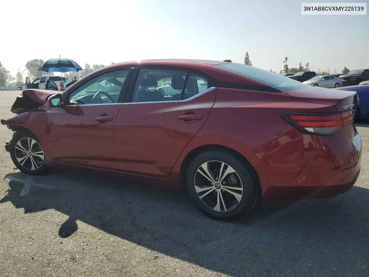 2021 Nissan Sentra Sv VIN: 3N1AB8CVXMY225139 Lot: 62715775