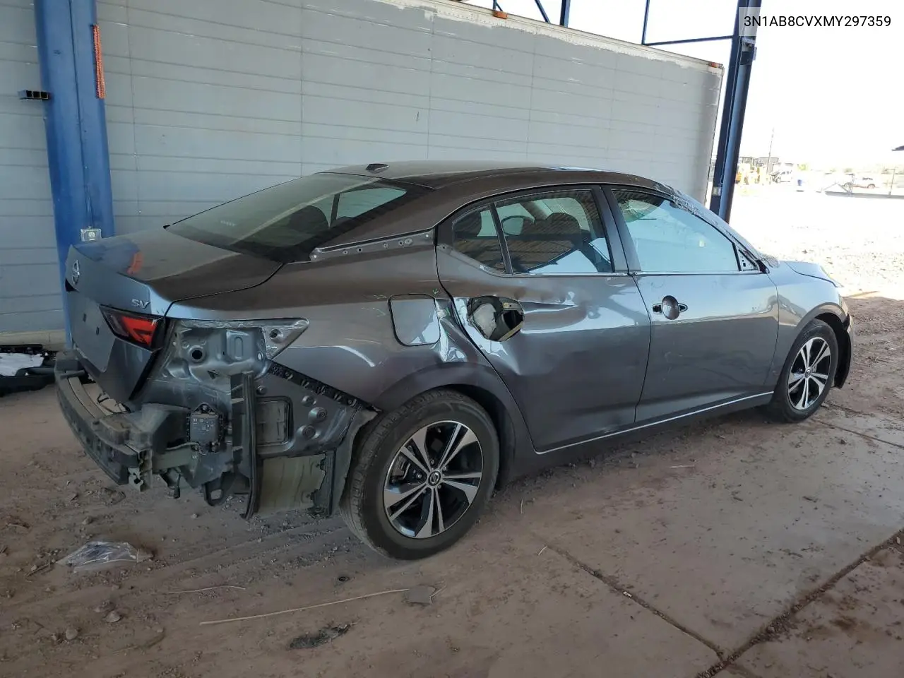 2021 Nissan Sentra Sv VIN: 3N1AB8CVXMY297359 Lot: 62786845