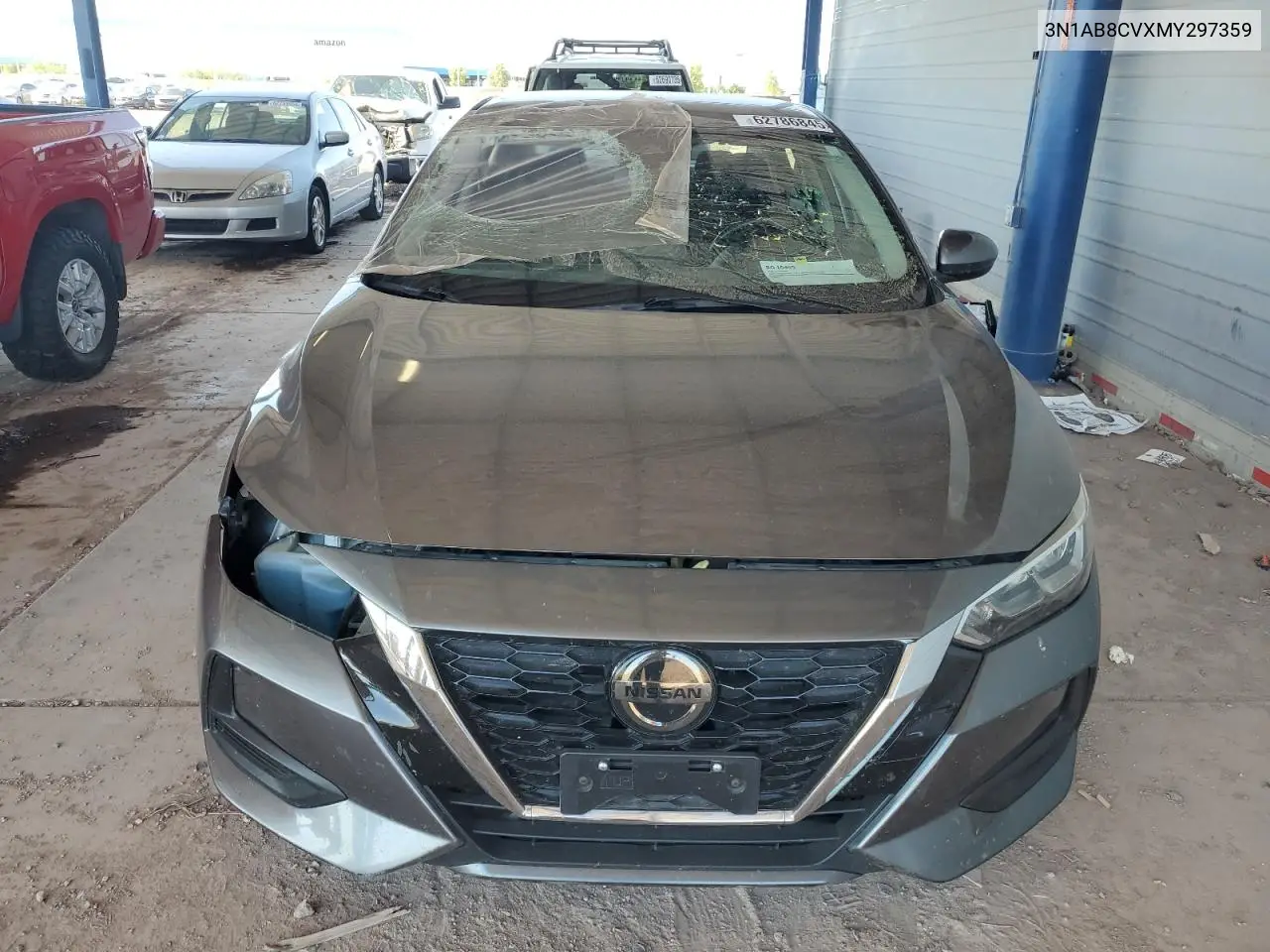 2021 Nissan Sentra Sv VIN: 3N1AB8CVXMY297359 Lot: 62786845