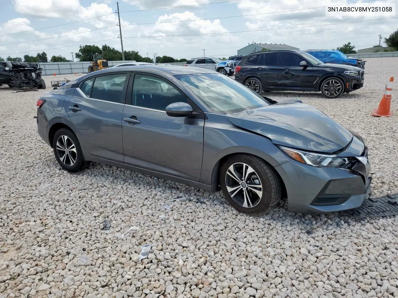 2021 Nissan Sentra Sv VIN: 3N1AB8CV8MY251058 Lot: 63137805