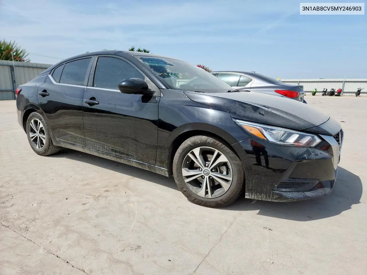 2021 Nissan Sentra Sv VIN: 3N1AB8CV5MY246903 Lot: 63664985