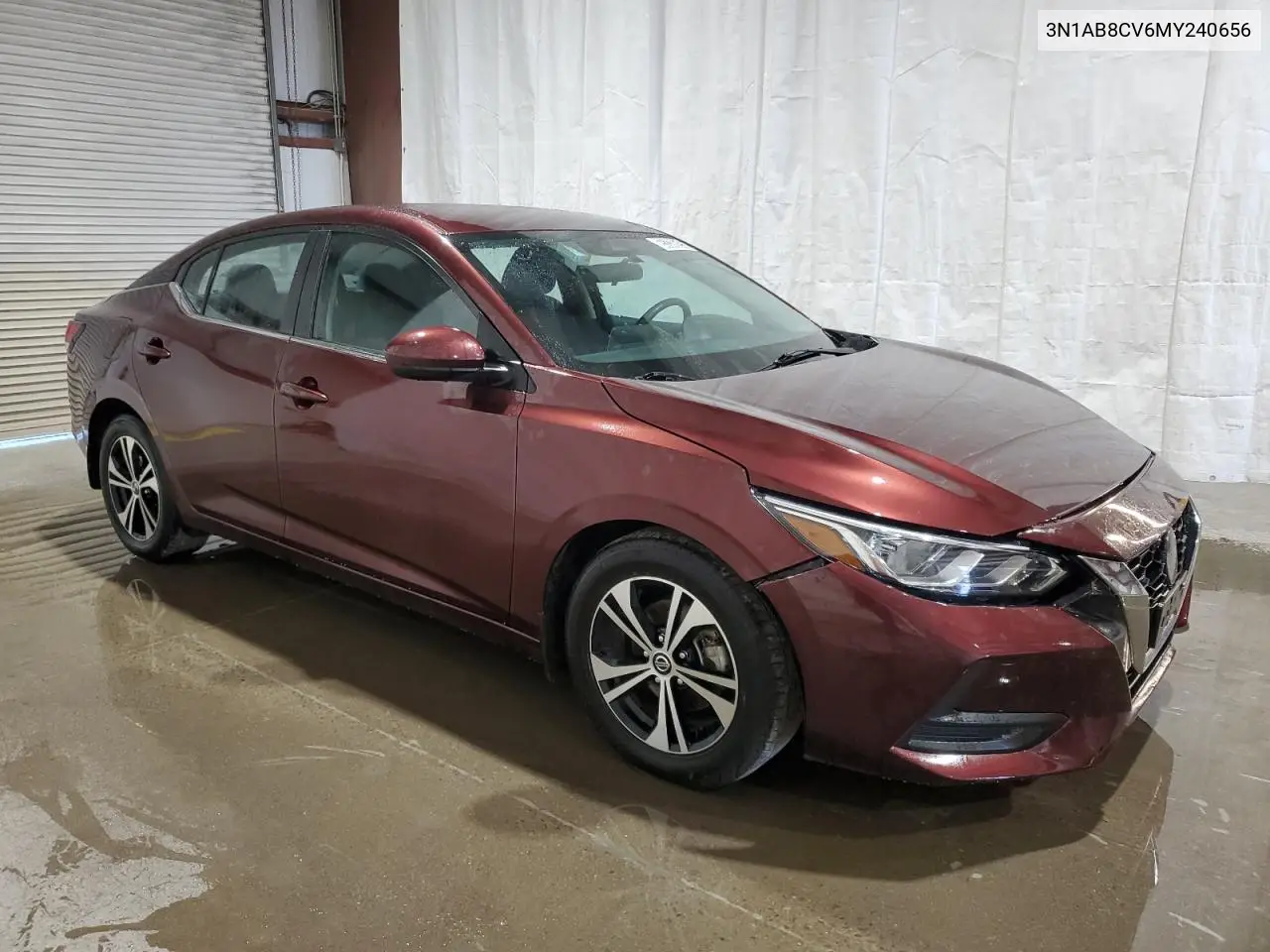 2021 Nissan Sentra Sv VIN: 3N1AB8CV6MY240656 Lot: 65338695