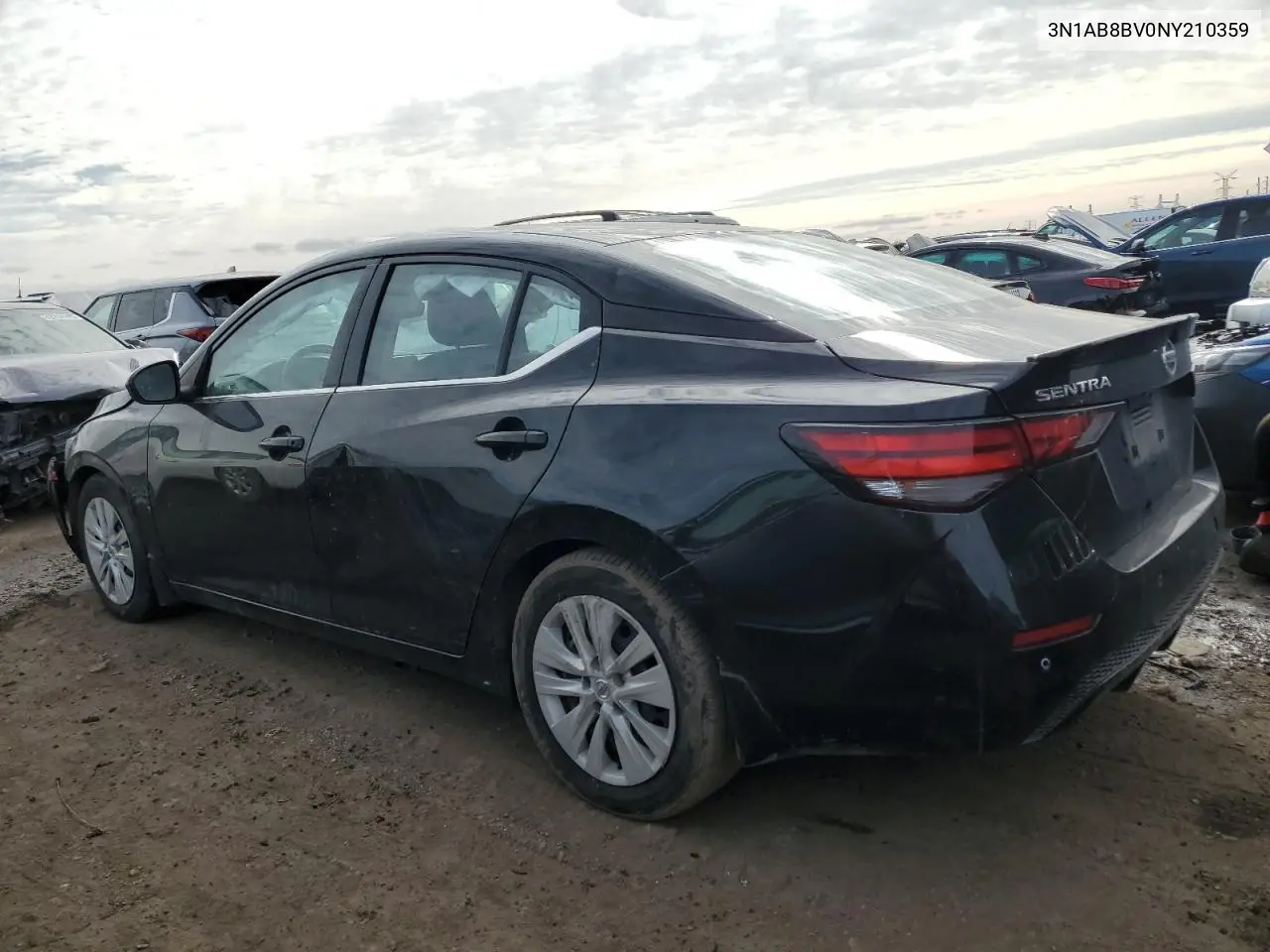 2022 Nissan Sentra S VIN: 3N1AB8BV0NY210359 Lot: 43751275