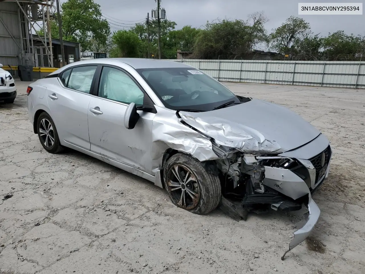 2022 Nissan Sentra Sv VIN: 3N1AB8CV0NY295394 Lot: 51236685