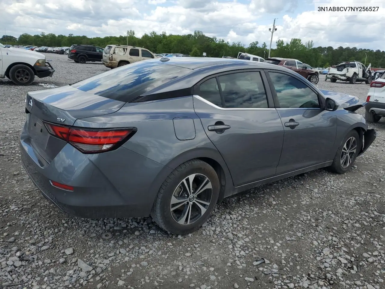 2022 Nissan Sentra Sv VIN: 3N1AB8CV7NY256527 Lot: 52893735