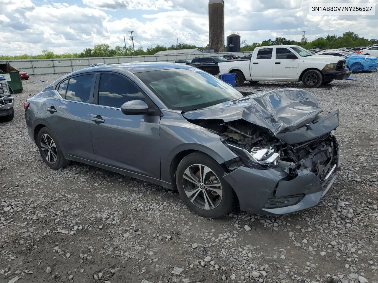 2022 Nissan Sentra Sv VIN: 3N1AB8CV7NY256527 Lot: 52893735