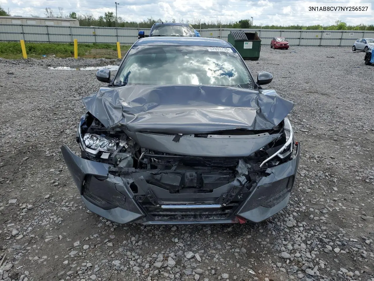 2022 Nissan Sentra Sv VIN: 3N1AB8CV7NY256527 Lot: 52893735