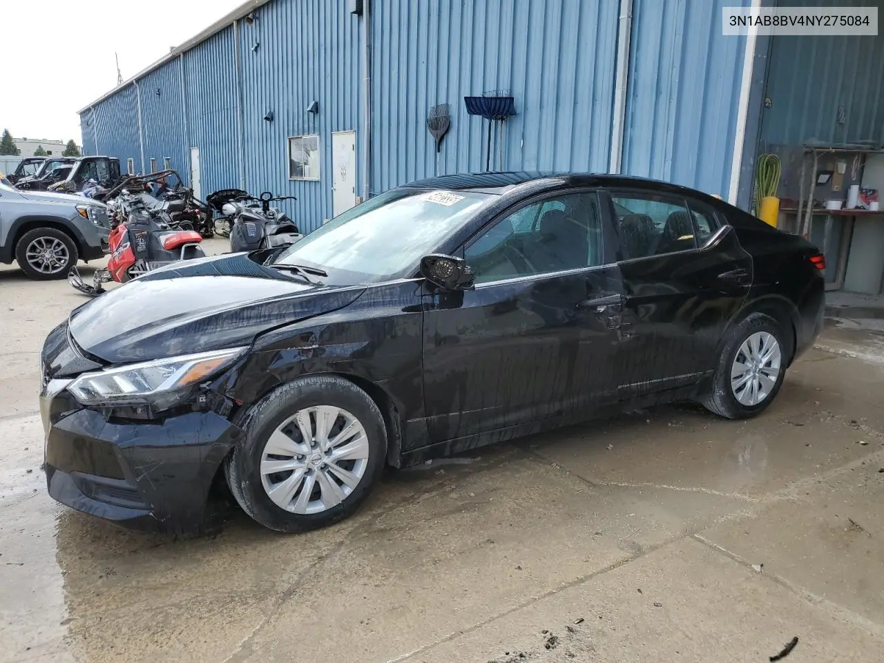 2022 Nissan Sentra S VIN: 3N1AB8BV4NY275084 Lot: 54602335