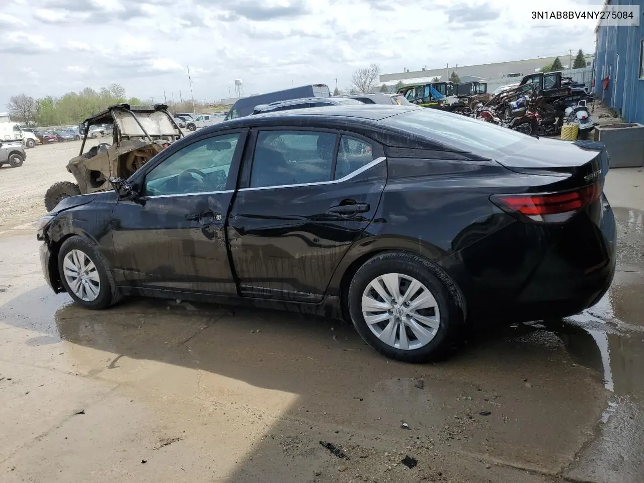 2022 Nissan Sentra S VIN: 3N1AB8BV4NY275084 Lot: 54602335