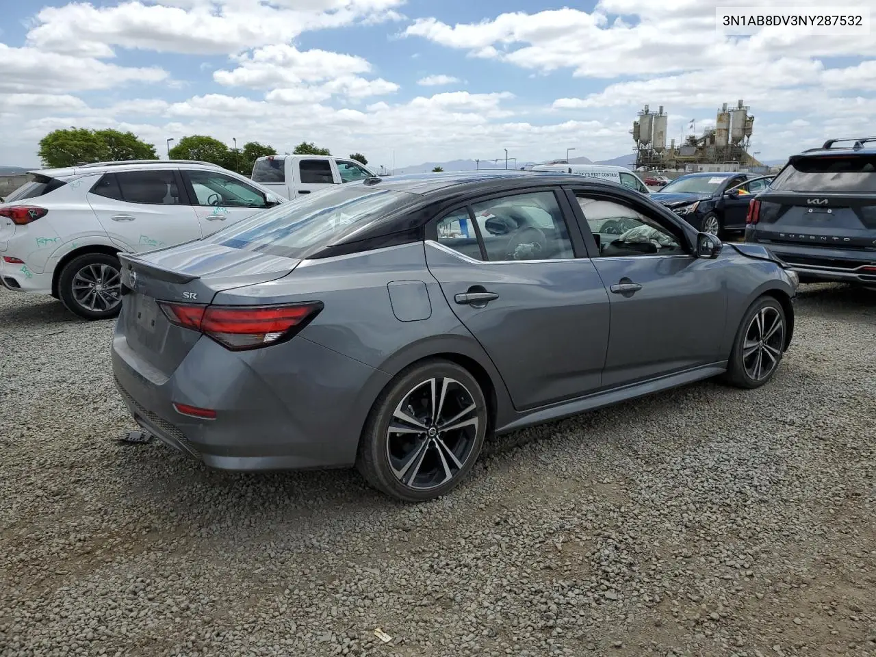 2022 Nissan Sentra Sr VIN: 3N1AB8DV3NY287532 Lot: 56069395