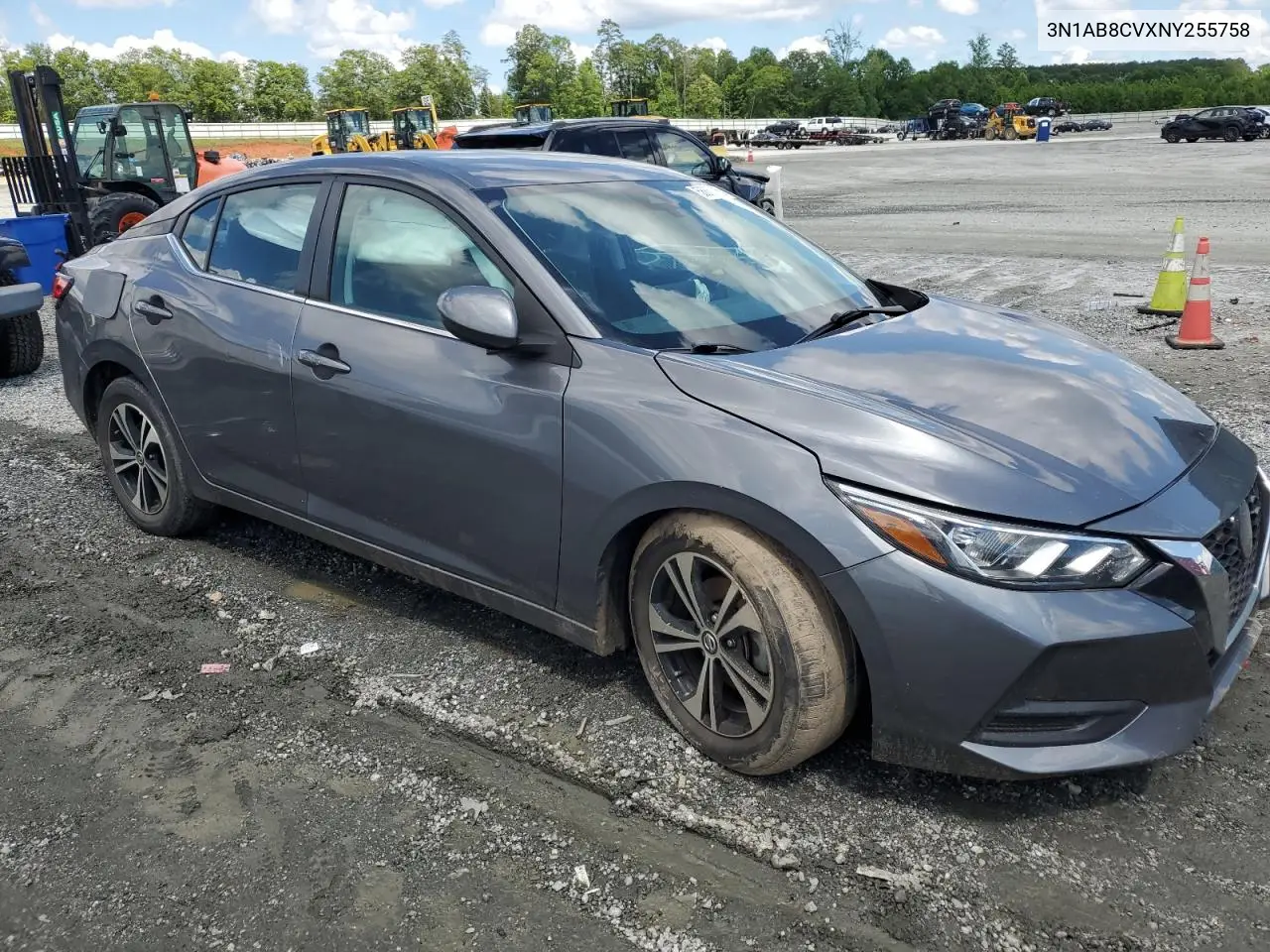 2022 Nissan Sentra Sv VIN: 3N1AB8CVXNY255758 Lot: 56659455