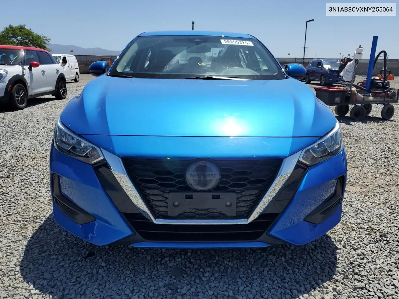 2022 Nissan Sentra Sv VIN: 3N1AB8CVXNY255064 Lot: 56896325