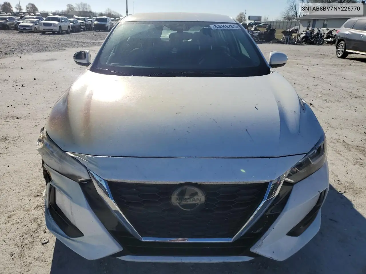 2022 Nissan Sentra S VIN: 3N1AB8BV7NY226770 Lot: 57163785