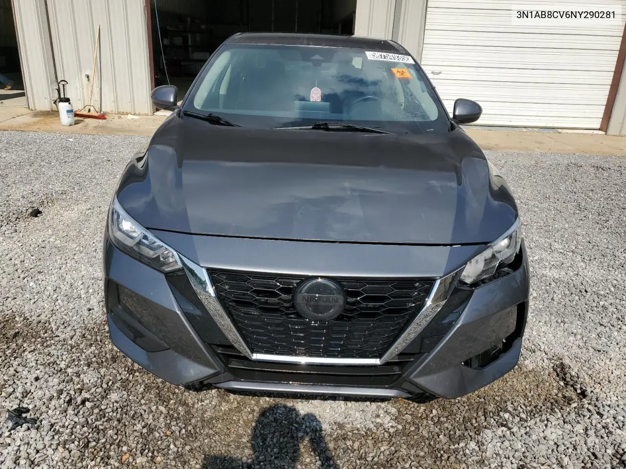 2022 Nissan Sentra Sv VIN: 3N1AB8CV6NY290281 Lot: 58754935