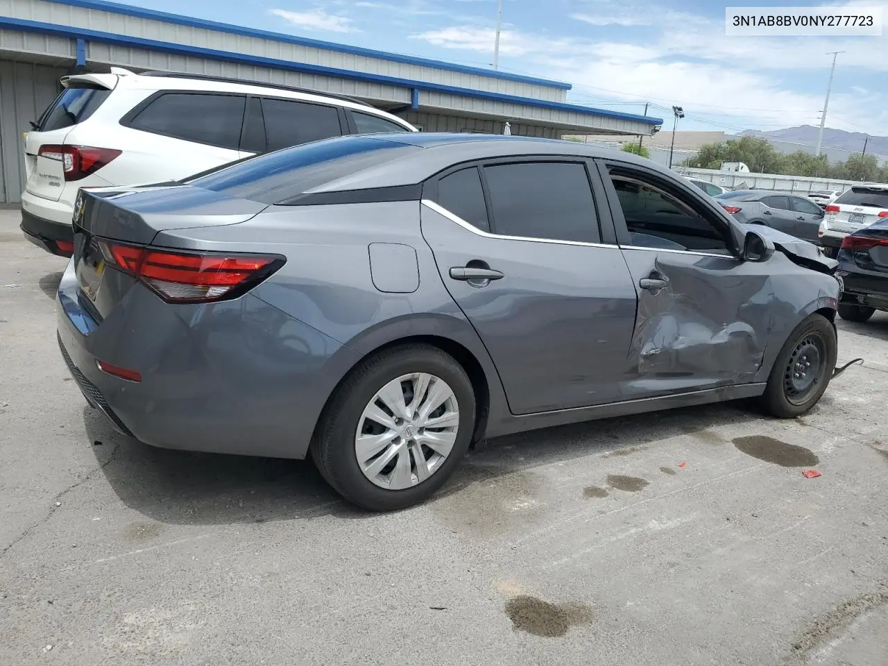 2022 Nissan Sentra S VIN: 3N1AB8BV0NY277723 Lot: 59305425