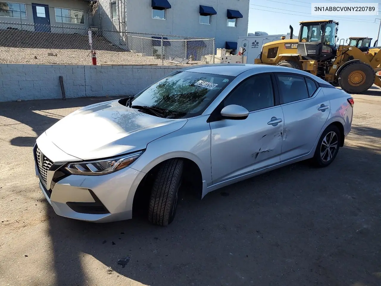 2022 Nissan Sentra Sv VIN: 3N1AB8CV0NY220789 Lot: 61403205