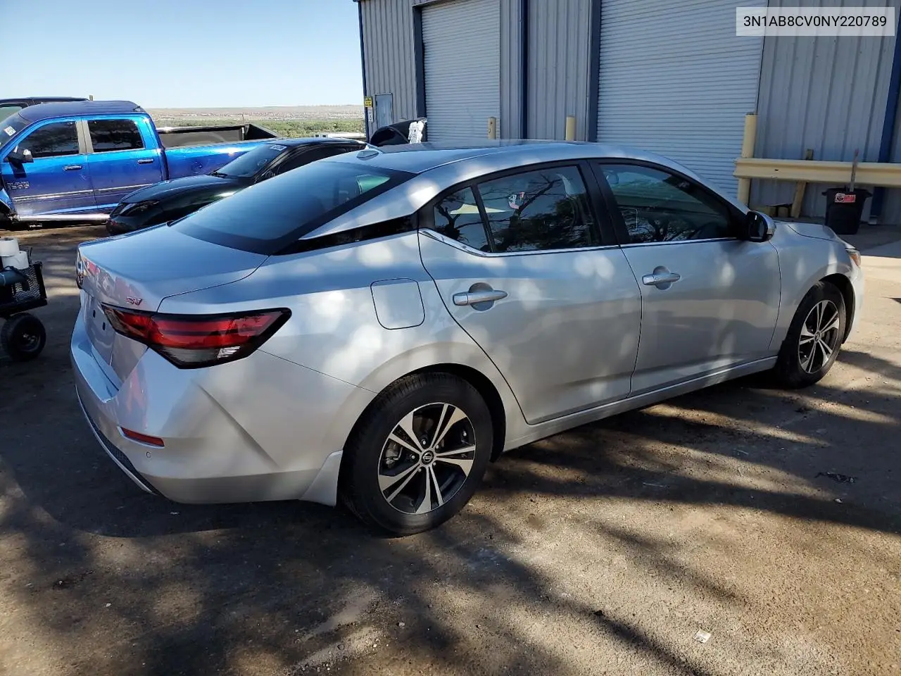 2022 Nissan Sentra Sv VIN: 3N1AB8CV0NY220789 Lot: 61403205