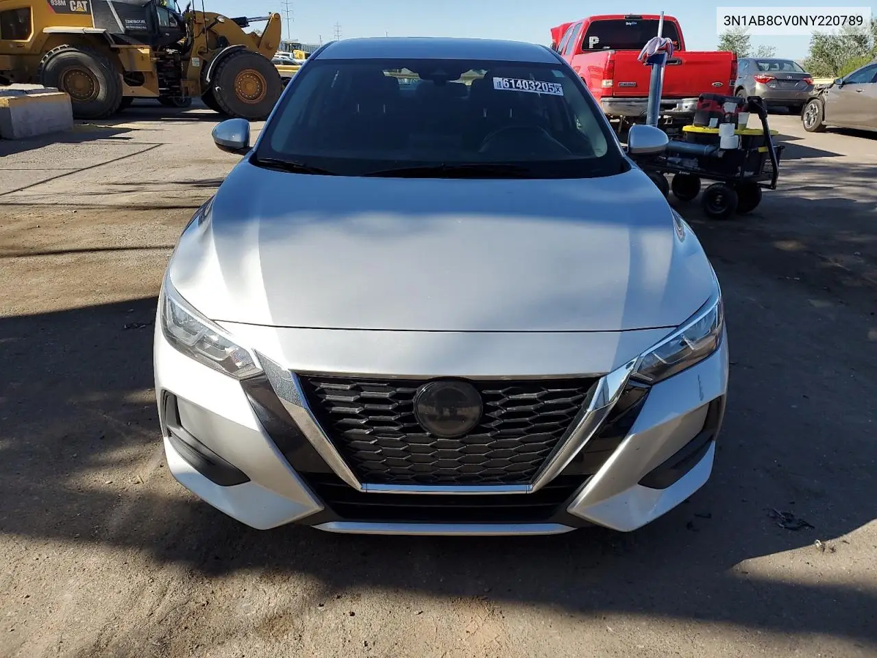 2022 Nissan Sentra Sv VIN: 3N1AB8CV0NY220789 Lot: 61403205