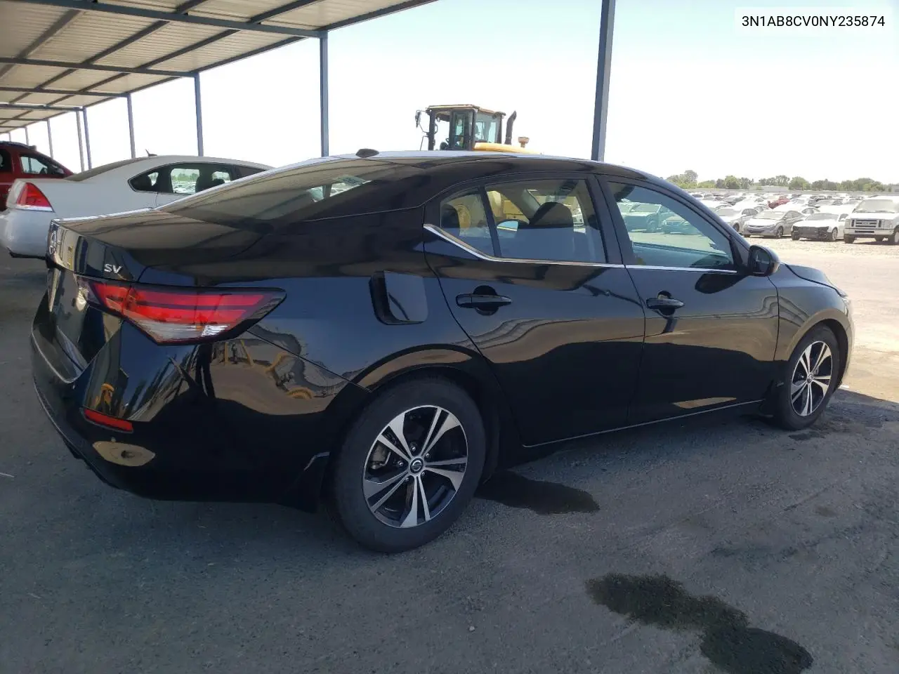 2022 Nissan Sentra Sv VIN: 3N1AB8CV0NY235874 Lot: 61686365